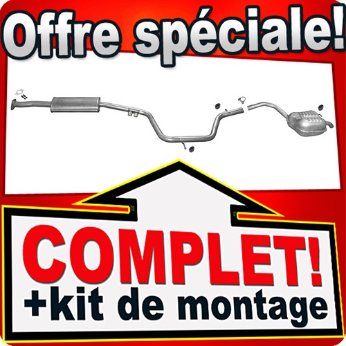 échappement pour ford galaxy - pour,