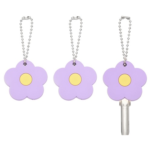3pcs couvre clés fleurs - couvre-clés,