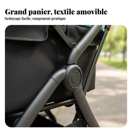 Poussette pliable pour chien - poussette,
