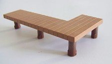 PLAYMOBIL (X235) RIVIERE - Ponton en Bois sur Pilotis Pêcheurs & Hydravion 3866