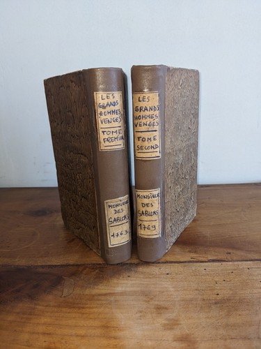 Livre ancien des - ancien-m., sablons