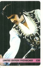 RARE / CARTE TELEPHONIQUE PREPAYEE - ELVIS PRESLEY / PHONECARD LIMITED EDITION