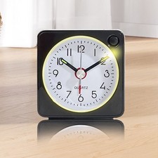 Petit réveil avec alarme crescendo sieste et lumière mouvement silencieux