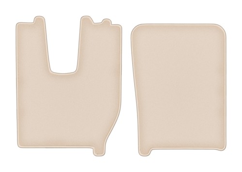 Tapis sol velours beige - sol, en