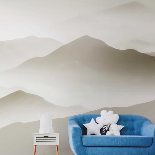 Papier peint photo montagnes - papier,