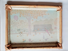 Plateau de service vintage en