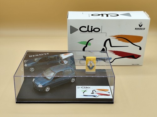 Renault clio 16v bleu - 1/43, ii