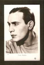 Tino rossi carte postale - rossi,
