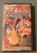 Cassette VHS Blanche Neige Et Les 7 Nains    Walt Disney
