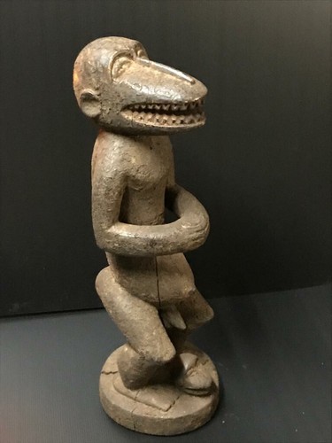 Statue singe baoulé - statue,