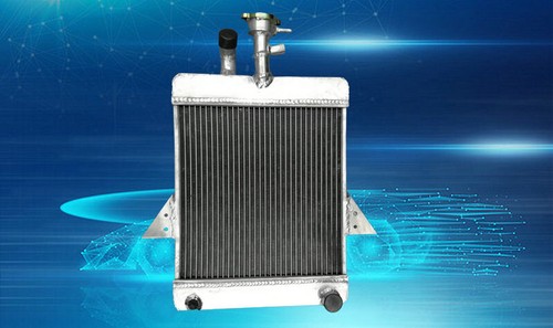 Aluminum radiator for triumph - aluminum,