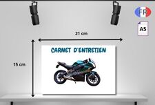 HONDA YAMAHA SUZUKI KAWASAKI CARNET ENTRETIEN RESTAURATION MOTO OWNER'S NOTEBOOK
