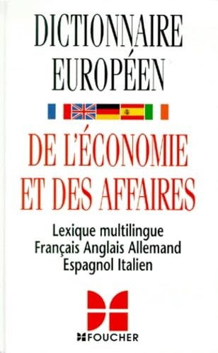 Dictionnaire européen - , de