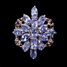 925 Bague en Argent Ovale