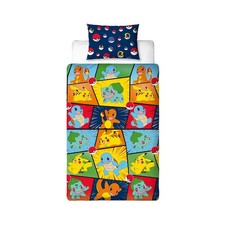 Pokemon housse couette simple - housse,