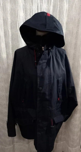 Parka bleu marine - bleu, marine/rouge