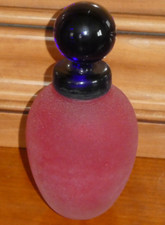 Franco MORETTI Flacon à Parfum Vintage Murano Années 70 Signé Au Dos SUPERBE