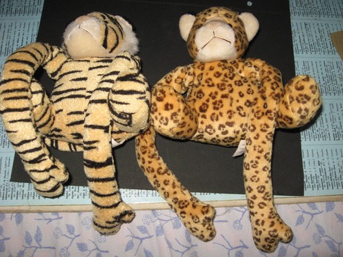 Lot anciennes peluches - lot,