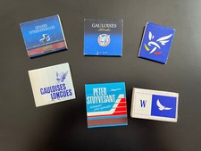 Boîtes d'allumettes neuves années 80 Gauloises, Gitanes, Stuyvesant & Winston