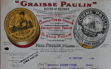 Facture GRAISSE PAULIN 1944