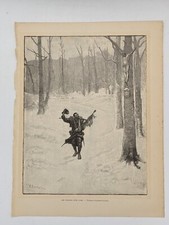 Gravure : LES VAINCUS D'UN JOUR. Alphonse Chigot, XXème