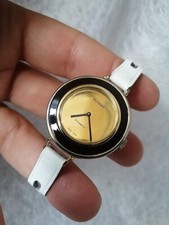 Montre Femme Mécanique Rotary Vintage Watch 1980's Mode Tendance Fantaisie Cuir