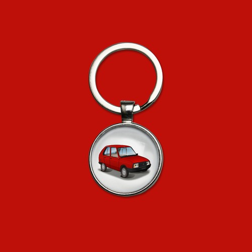Porte clés citroën - porte-clés,