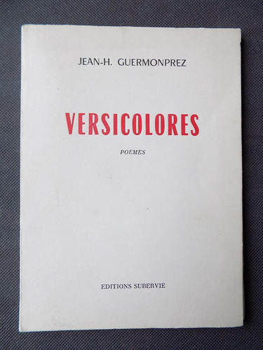 Versicolores poemes jean - versicolores,