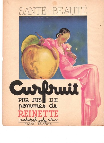 Publicite jus pomme - ad,