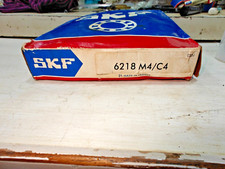 SKF 6218 M4/C4 ROULEMENT À BILLES À RAINURE PROFONDE, 90x160x30mm,, Neuf 6218...