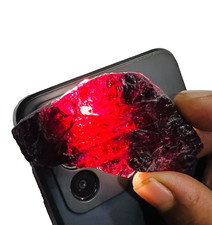 Grenat rouge brut 199 CTS