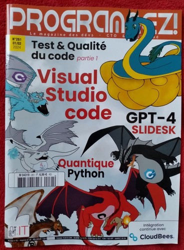 Programmez magazine 261 - programmez,