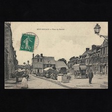 Cpa Bény Bocage / Place du Marché
