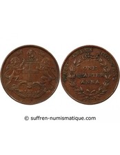 Indes Britanniques East India Company - 1/4 Anna 1835
