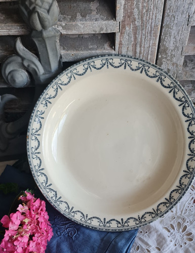 Ancien plat terre fer - ancien,