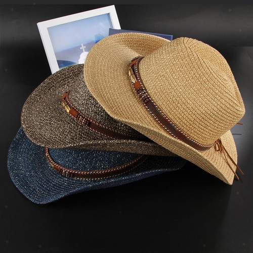 Chapeau soleil paille - paille, de