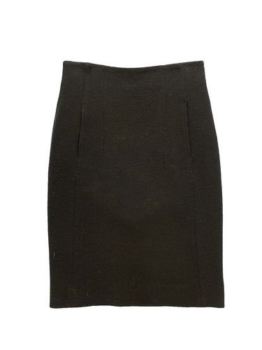 Jupe noire laine moschino - jupe,