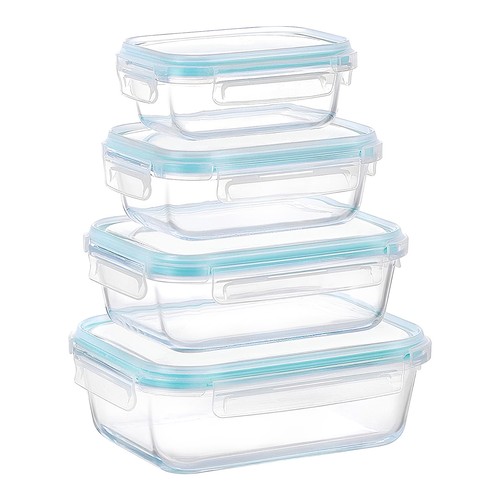 Lot boîtes alimentaires - 4, en