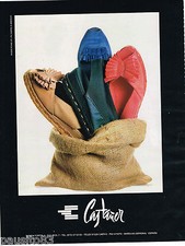 PUBLICITE ADVERTISING 055  1988  CASTANER  chaussures  sandales