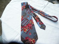 cravate vintage soie KENZO