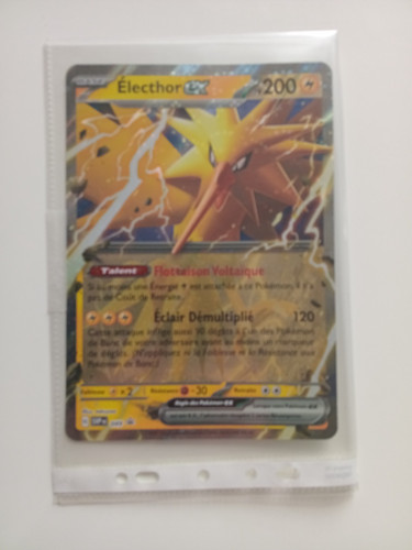 Carte pokémon électhor ex - pokémon,