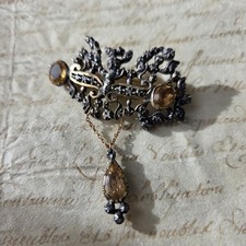 Broche XVIIIè Ancienne Or 18