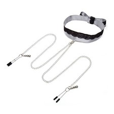 SM & Bondage Collier Pinces à