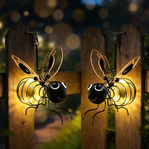 Lampe abeilles solaire - abeilles, 2