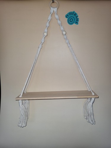 étagère murale macramé - Étagère,
