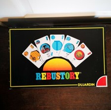 Vintage 1988 Jeu De Société REBUSTORY Par Dujardin Rébus Complet TBE