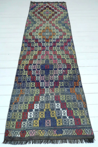 Ancien kilim couloir turc - kilim, de