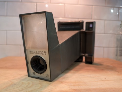 Vintage polaroid big shot - polaroid,