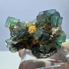 Cube de fluorite fantôme