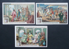 Lot de 3 CHROMOS publictaires